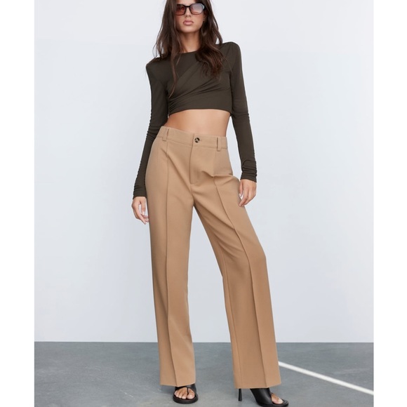 Zara Pants & Jumpsuits Zara Full Length Francoise Pants Poshmark